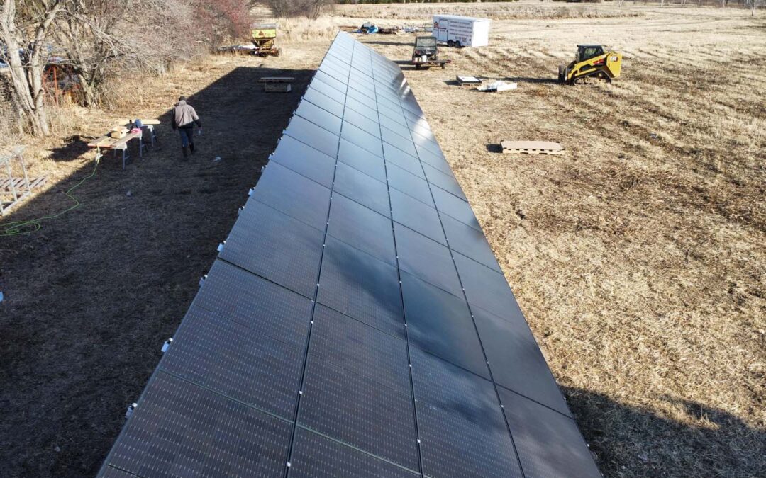 40kW ground-mount solar system